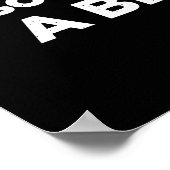 Snoopy - Ich arbeite, damit mein Hund ein besseres Poster (Ecke)