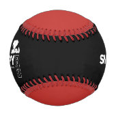 Snoopy Japanisch Typografie Grafik Baseball (Vorderseite)