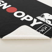 Snoopy Japanisch Typografie Grafik Sherpadecke (3/4)