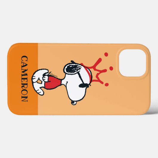 Snoopy - Joe Cool Crown Case-Mate iPhone Hülle (Rückseite (Horizontal))