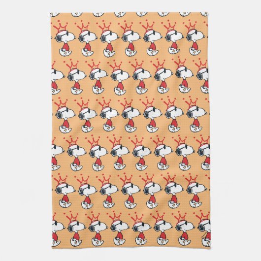 Snoopy - Joe Cool Crown Geschirrtuch (Vertikal)