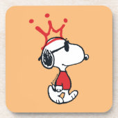 Snoopy - Joe Cool Crown Getränkeuntersetzer (Vorderseite)