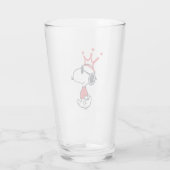 Snoopy - Joe Cool Crown Glas (Rückseite)