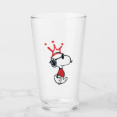Snoopy - Joe Cool Crown Glas (Vorderseite)