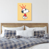 Snoopy - Joe Cool Crown Leinwanddruck (Insitu (Schlafzimmer))