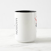 Snoopy - Joe Cool Crown | Name hinzufügen Tasse (Zentrum)
