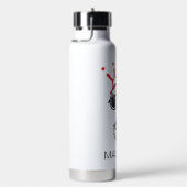 Snoopy - Joe Cool Crown | Name hinzufügen Trinkflasche (rechts)