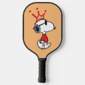 Snoopy - Joe Cool Crown Pickleball Schläger (Rückseite)