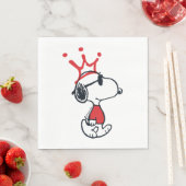 Snoopy - Joe Cool Crown Serviette (Beispiel)