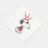 Snoopy - Joe Cool Crown Serviette (Ecke)