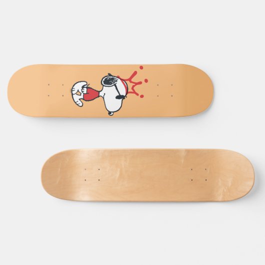 Snoopy - Joe Cool Crown Skateboard (Horizontal)