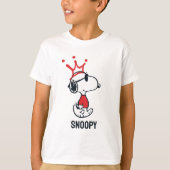Snoopy - Joe Cool Crown T-Shirt (Vorderseite)