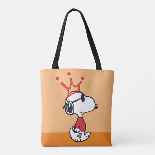 Snoopy - Joe Cool Crown Tasche (Rückseite)