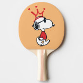 Snoopy - Joe Cool Crown Tischtennis Schläger (Vorderseite)