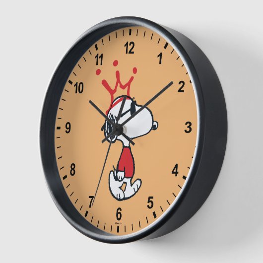 Snoopy - Joe Cool Crown Uhr (Winkel)