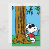 Snoopy "Joe Cool" Standing Karte (Vorderseite)