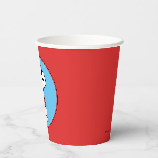 Snoopy "Joe Cool" Standing Pappbecher (Rückseite)