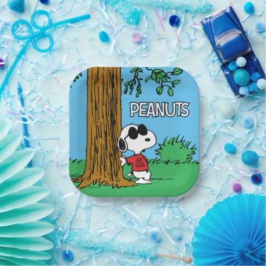 Snoopy "Joe Cool" Standing Pappteller (Party)