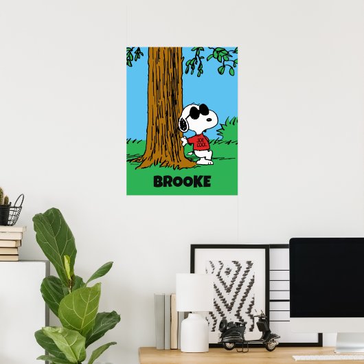 Snoopy "Joe Cool" Standing Poster (Heimbüro)
