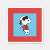 Snoopy "Joe Cool" Standing Serviette (Vorderseite)