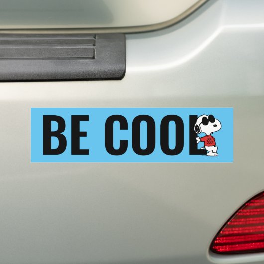 Snoopy "Joe Cool" Stehend Autoaufkleber (Auf Auto)