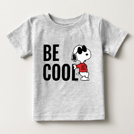 Snoopy "Joe Cool" Stehend Baby T-shirt (Vorderseite)