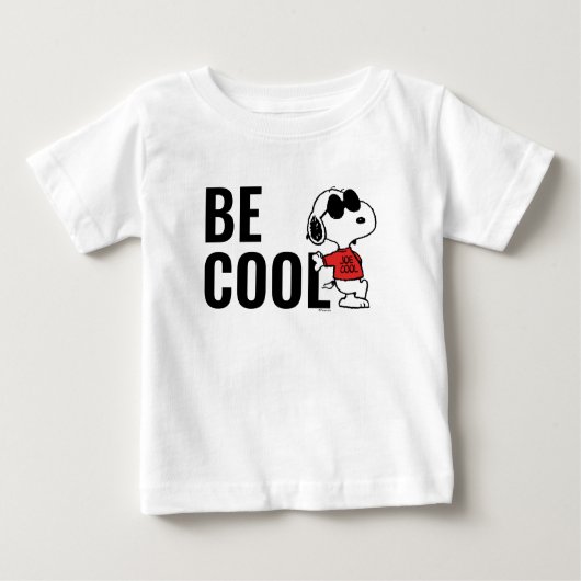 Snoopy "Joe Cool" Stehend Baby T-shirt (Vorderseite)