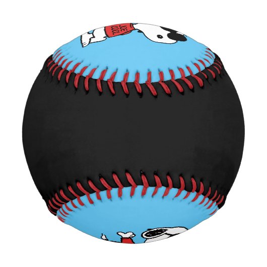 Snoopy "Joe Cool" Stehend Baseball (Rückseite)