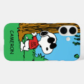 Snoopy "Joe Cool" Stehend Case-Mate iPhone Hülle (Rückseite (Horizontal))