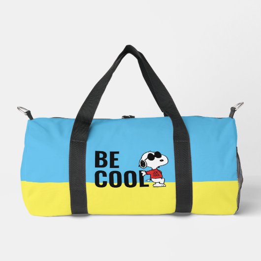 Snoopy "Joe Cool" Stehend Duffle Bag (Vorderseite)