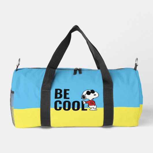 Snoopy "Joe Cool" Stehend Duffle Bag (Rückseite)
