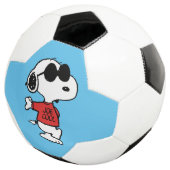Snoopy "Joe Cool" Stehend Fußball (Dreiviertel)