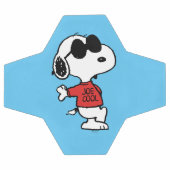 Snoopy "Joe Cool" Stehend Fußball (Flach)