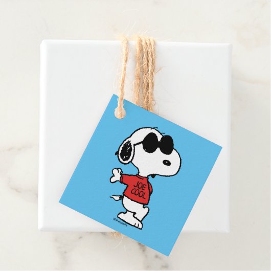 Snoopy "Joe Cool" Stehend Geschenkanhänger (Beispiel)