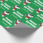 Snoopy "Joe Cool" Stehend Geschenkpapier (Ecke)