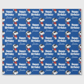 Snoopy "Joe Cool" Stehend Geschenkpapier (Flach)
