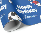 Snoopy "Joe Cool" Stehend Geschenkpapier (Rolleneckpunkt)