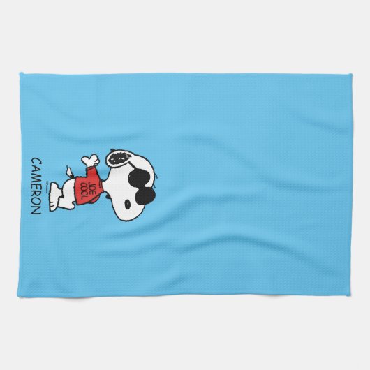 Snoopy "Joe Cool" Stehend Geschirrtuch (Horizontal)
