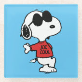Snoopy "Joe Cool" Stehend Glasuntersetzer (Vorderseite)