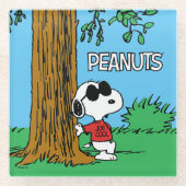 Snoopy "Joe Cool" Stehend Glasuntersetzer (Vorderseite)