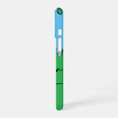 Snoopy "Joe Cool" Stehend iPhone 16 Hülle (Linke Seite)