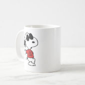 Snoopy "Joe Cool" Stehend Kaffeetasse (Vorderseite Links)