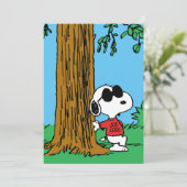 Snoopy "Joe Cool" stehend Karte (Stehend Vorderseite)