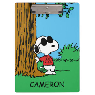 Snoopy "Joe Cool" Stehend Klemmbrett