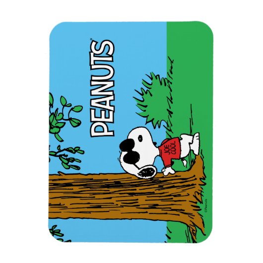 Snoopy "Joe Cool" Stehend Magnet (Vertikal)