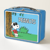 Snoopy "Joe Cool" Stehend Metall Brotdose (Vorderseite)