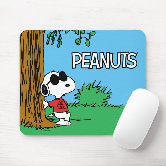 Snoopy "Joe Cool" Stehend Mousepad (Mit Mouse)
