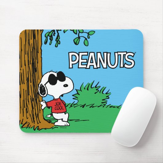 Snoopy "Joe Cool" Stehend Mousepad (Mit Mouse)