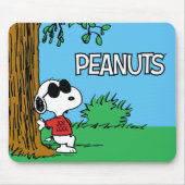 Snoopy "Joe Cool" Stehend Mousepad (Vorne)