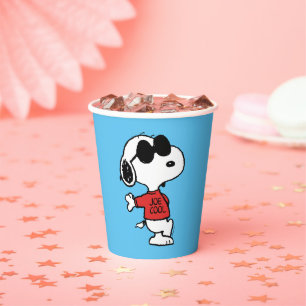 Snoopy "Joe Cool" Stehend Pappbecher